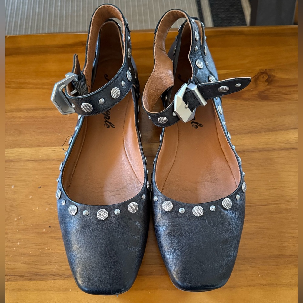 FREE PEOPLE Mystic Mary Jane Ballet Flats - 7.5